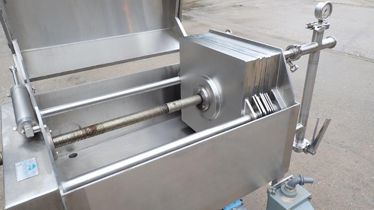 Used Ertel 16 In. X 16 In. Vapor-Master Filter Press