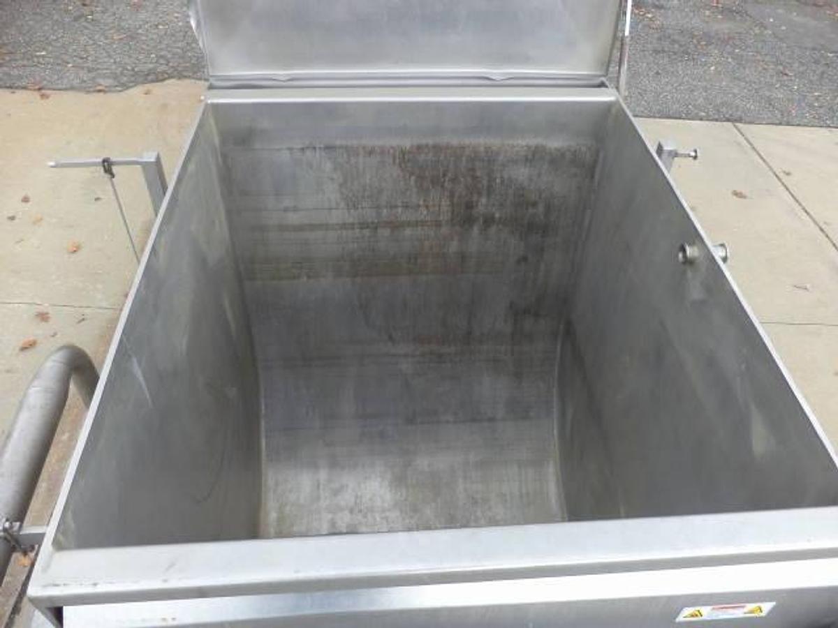 Used Blentech Stainless Jacketed Horizontal Cooker