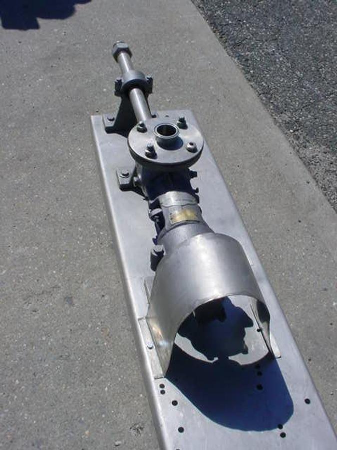 Used MOYNO 2 In. X 1-1/2 In. STAINLESS STEEL PROGRESSIVE CAVITY PUMP, No Motor