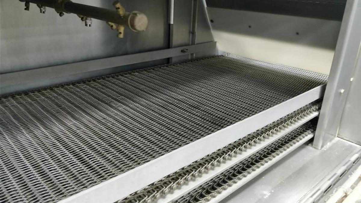 Used Kryospray Model 2150 Freeze Tunnel, 13 Ft. Long