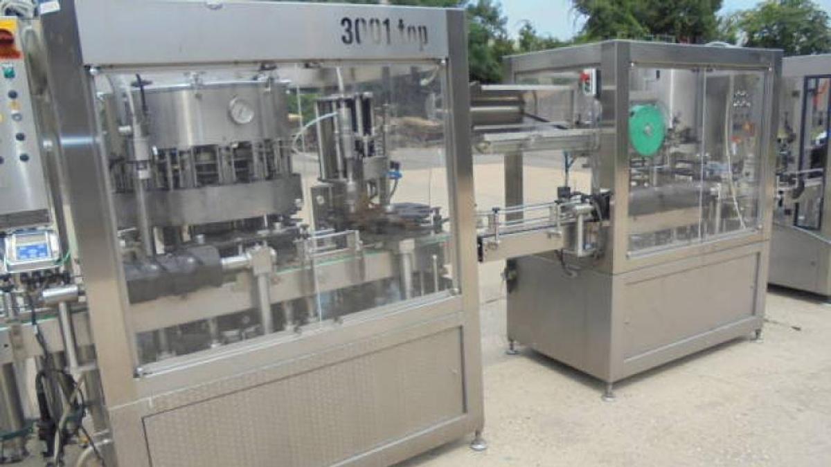 Used GAI Wine Bottling Line, 60 Per Minute