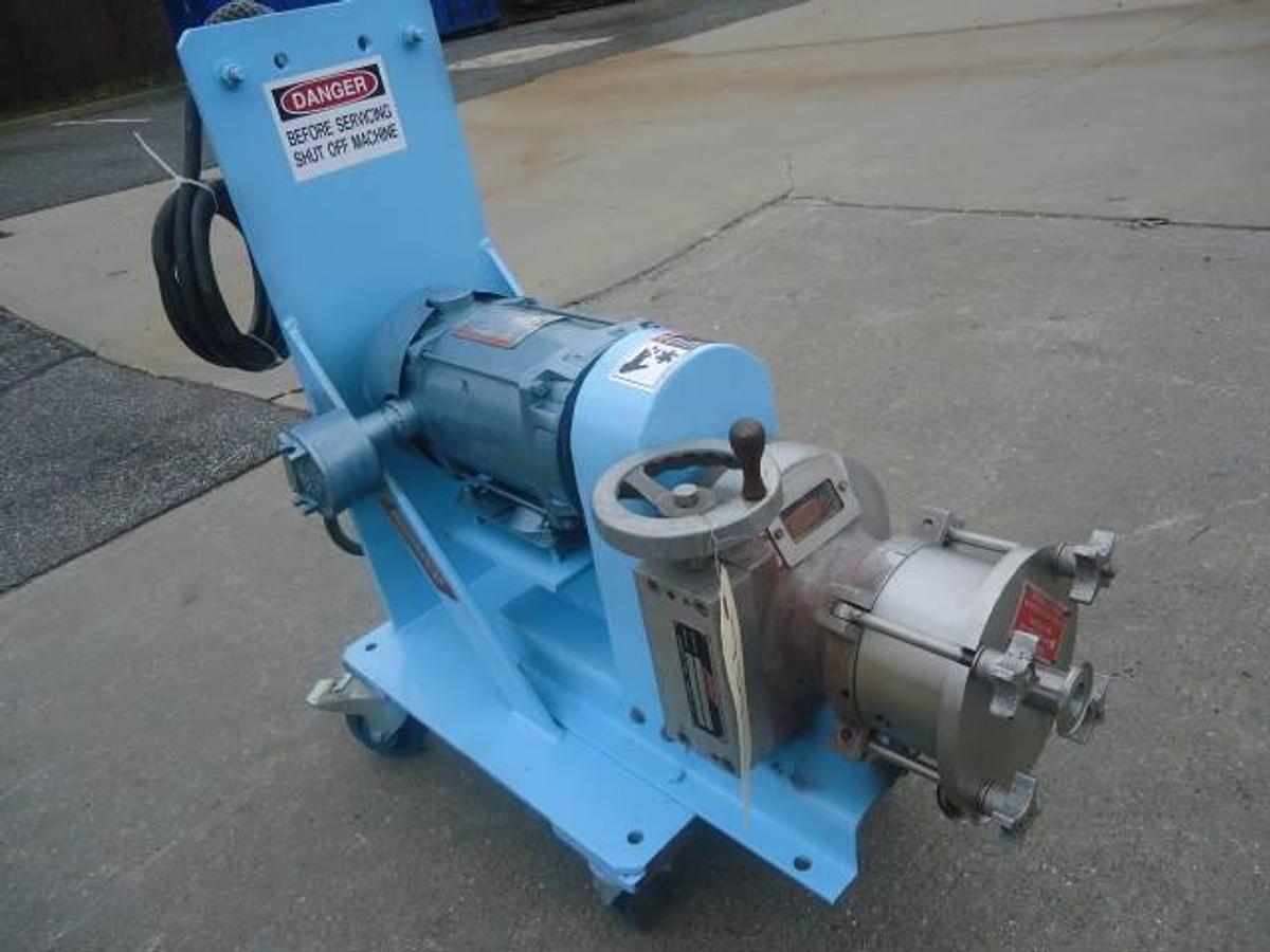 Used Greerco W250v-B Stainless Steel Colloid Mill, 2hp, Explosion Proof