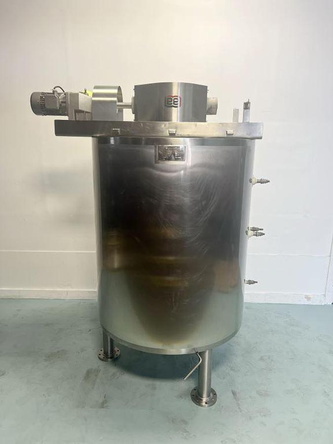 Used Lee 500 Gallon SS Double Motion Scraper Kettle