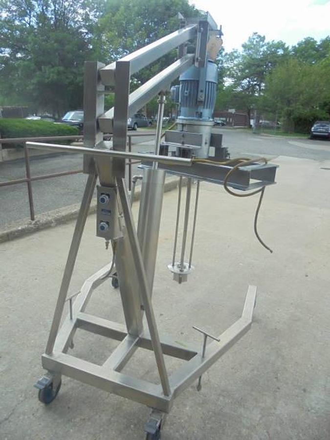 Used Hill 3 HP Homogenizing Mixer, Explosion Proof