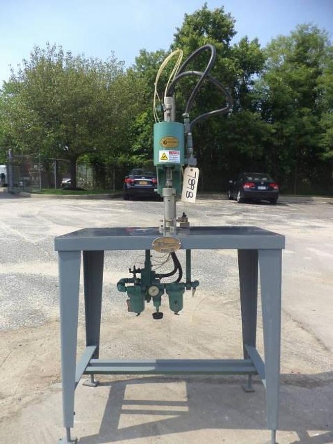 Used JG Bench Top Air Operated Crimper