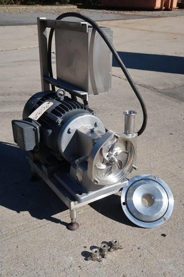 Used Fristam 7.5 HP/1.8 HP Two Speed SS Centrifugal Pump