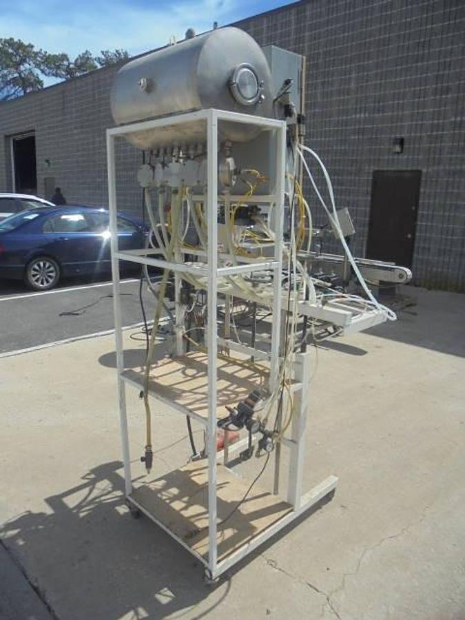 Used ELF Six Head “Electroflo 6000” Liquid Filler