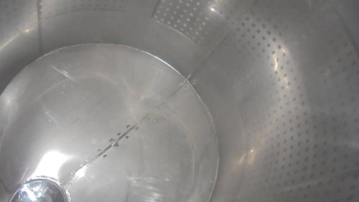 Used 1,980 Gal Criveller Stainless Steel Dimple Jacketed Vertical Sanitary Tank