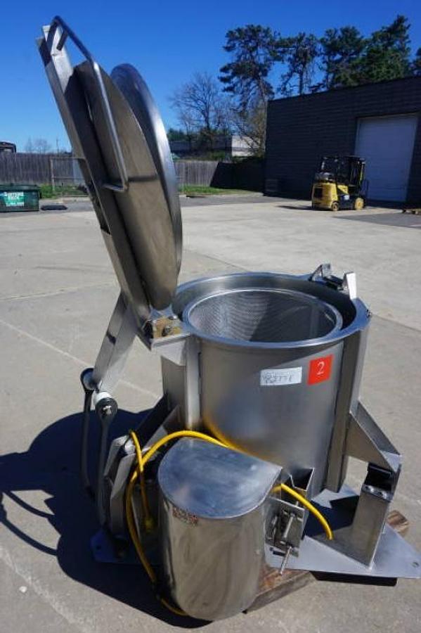 Used Brothers Legrow 200 Lb. SS Centrifugal Vegetable Spin Dryer 30 Inch Diameter