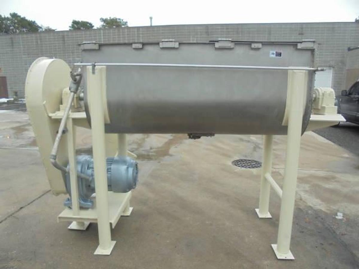 Used 36 CF Day Stainless Steel Double Ribbon Blender, 15HP Motor