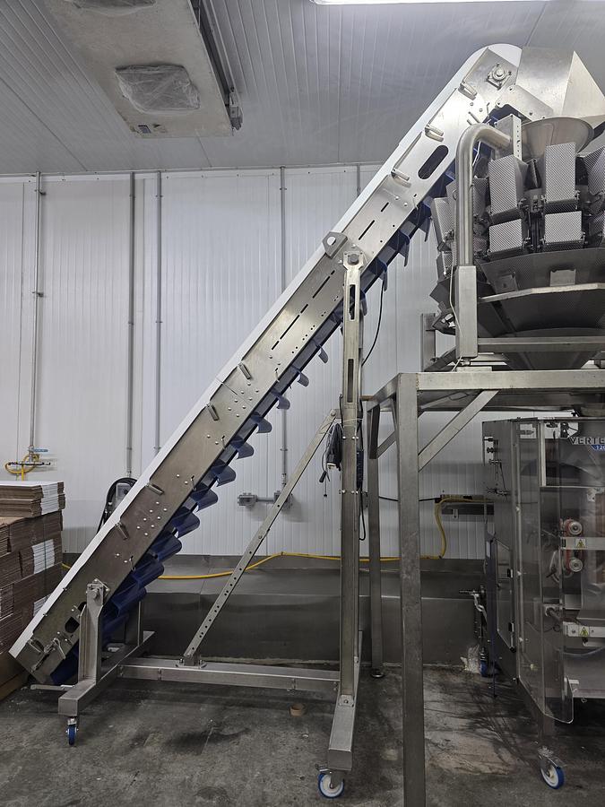 Used WeighPack Systems “Primo Combi” Volumetric 14 Bucket Multi-Head Scale, Filler/Bagger