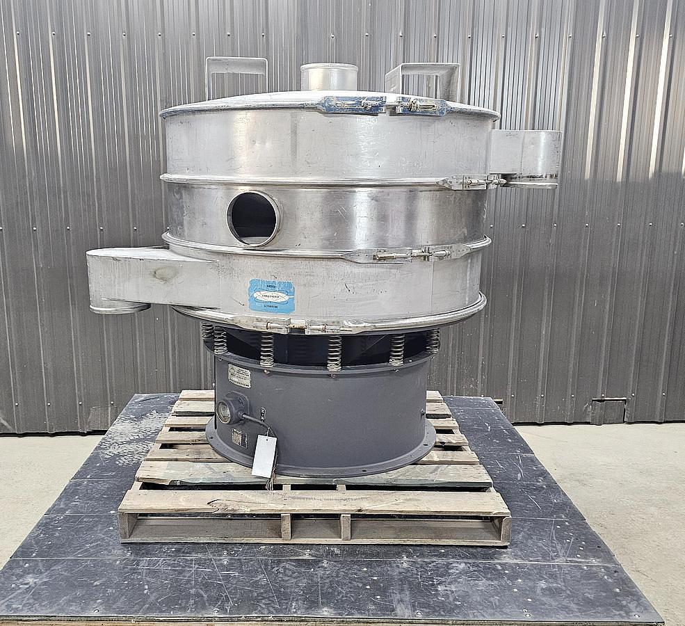 Used Sweco 48 In. Diameter Three Deck Vibratory Screener