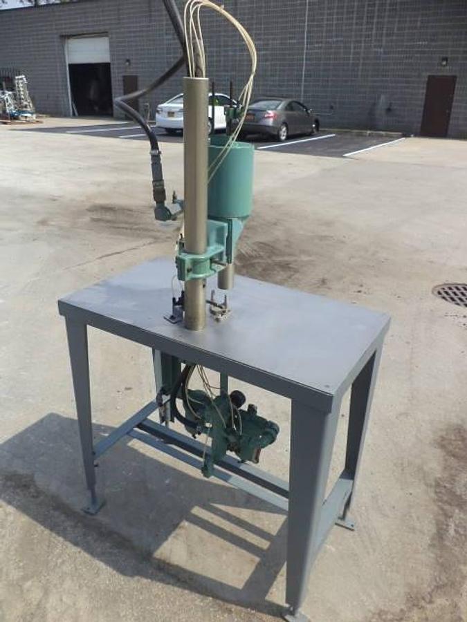 Used JG Bench Top Air Operated Crimper