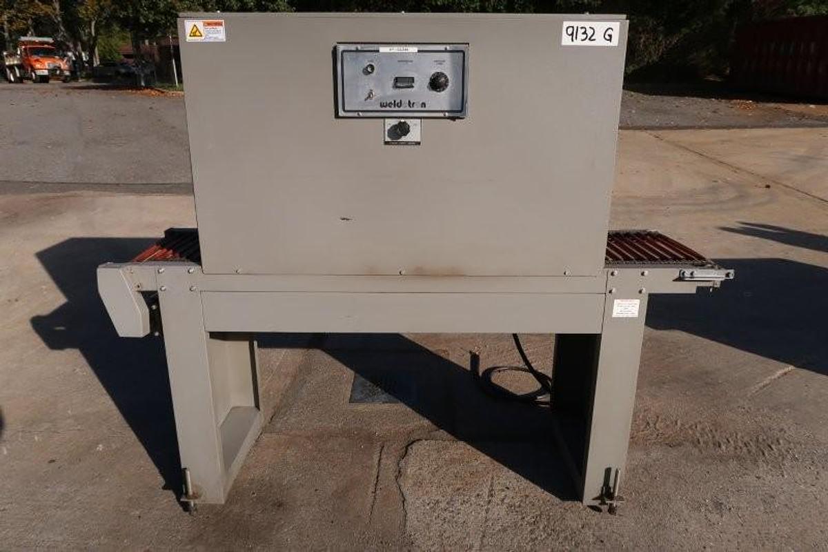 Used Weldotron Model 7121 Shrink Tunnel