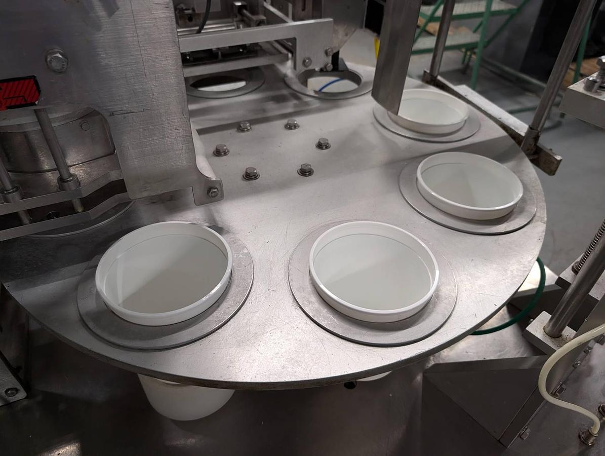 Used World Cup 8-80 Cup Packaging Machine, 4-7/8 In. Diameter Cups