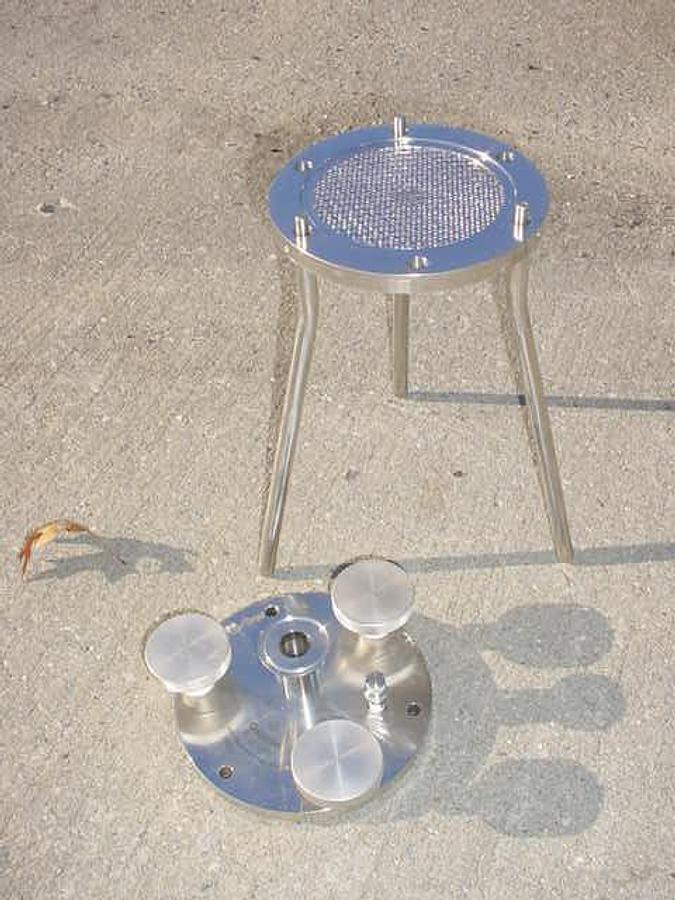 Used Gelman Sciences 120mm Filter, Stainless Steel