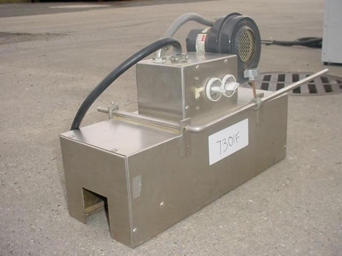 Used Stainless Steel Neckband Shrink Tunnel