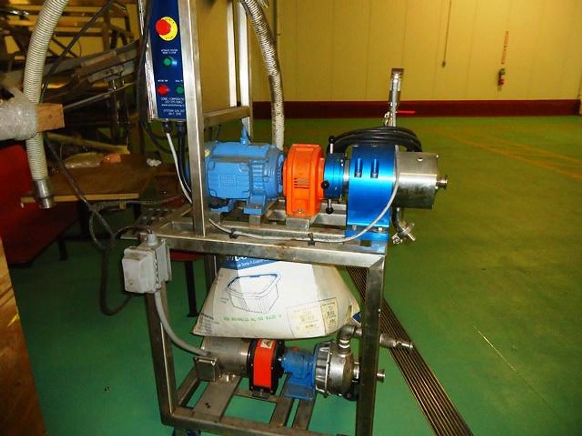 Used Sonic High Shear Colloid mill with Pump