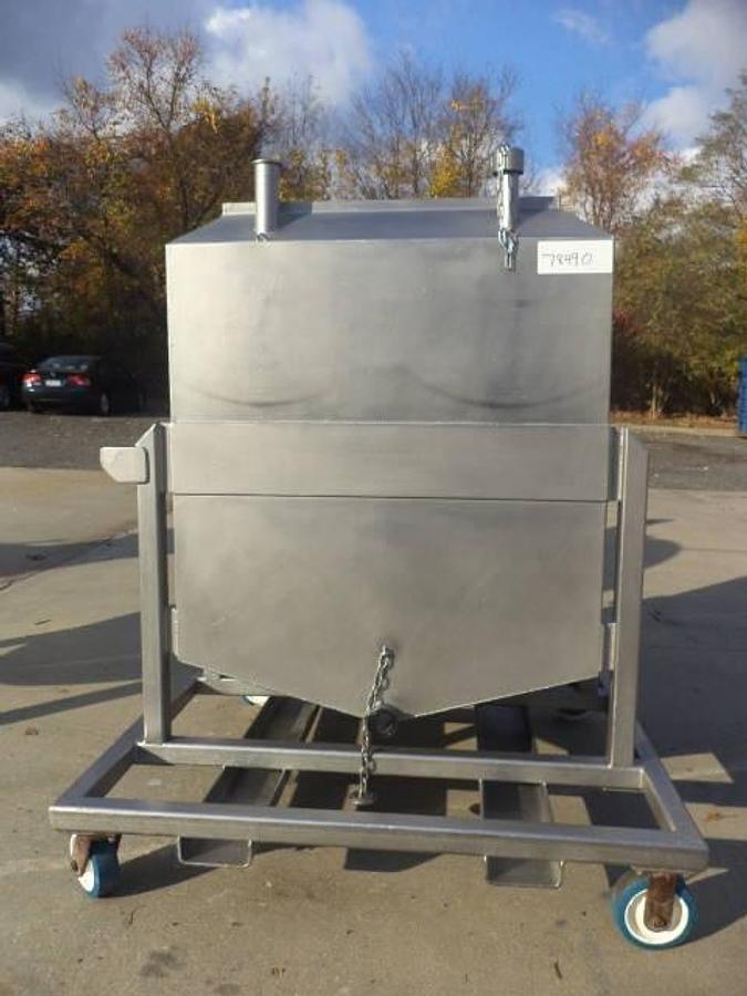 Used 200 Gallon C-Mayo Stainless Steel Portable Tote