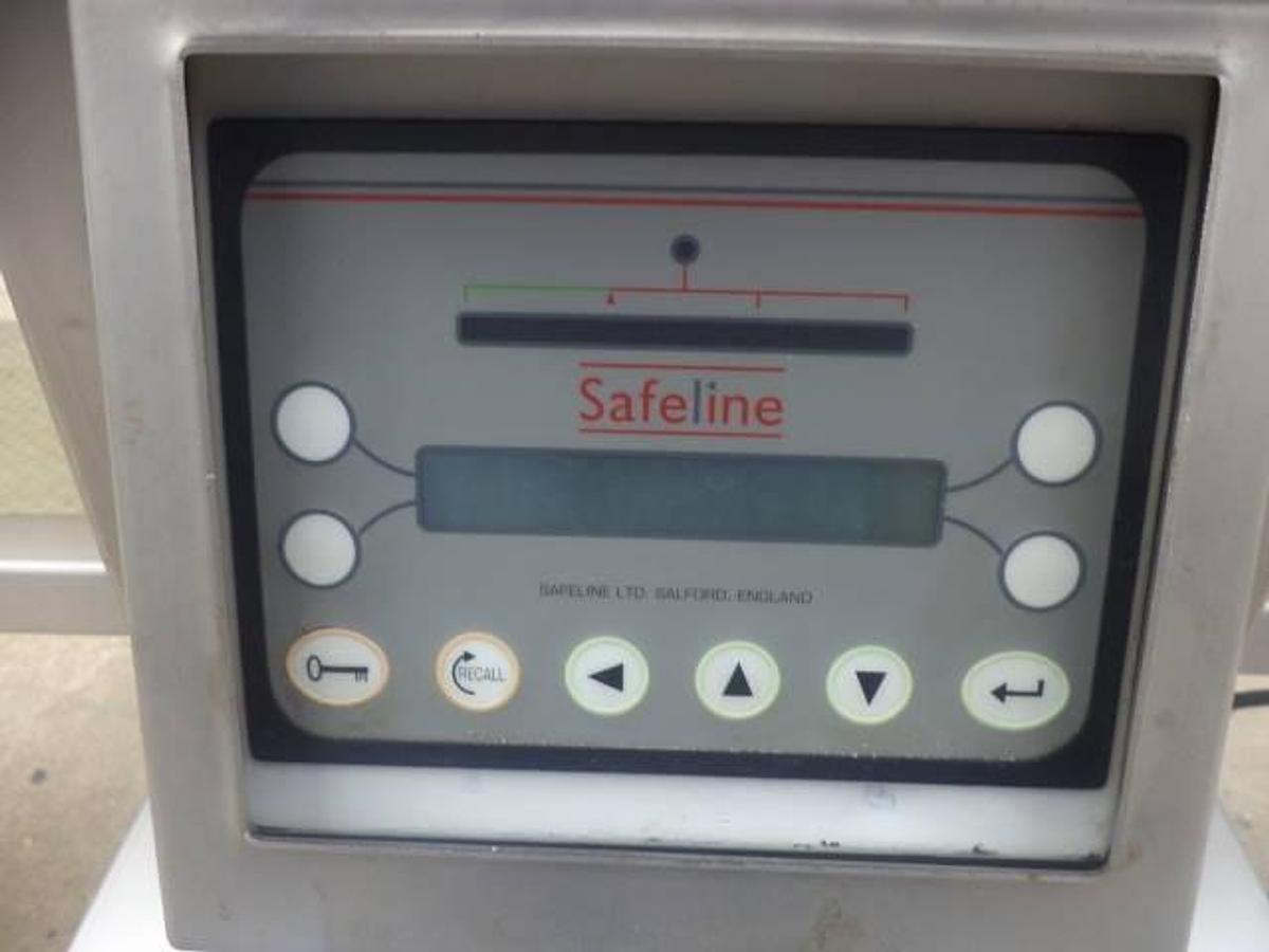 Used Safeline SL1000 Conveyorized Metal Detector, Single Phase Electrics