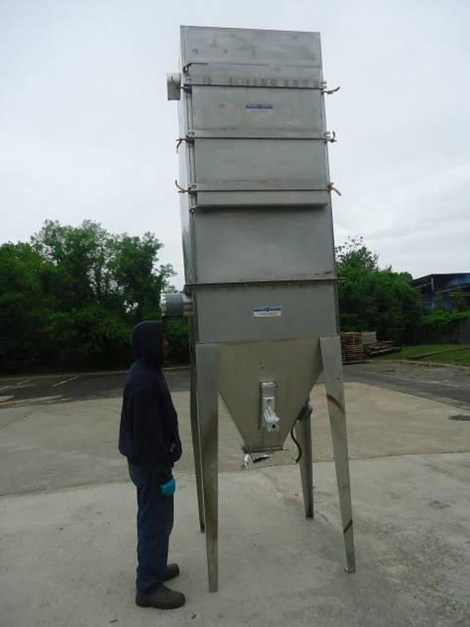 Used Pfening Stainless Steel Dust Collector