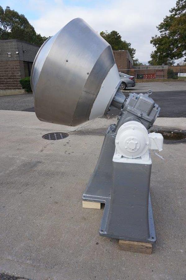 Used 42 In. Diameter Stainless Steel Coating Pan, with Baffles