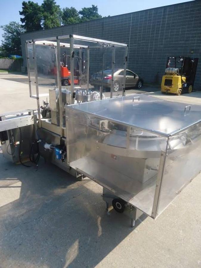 Used Cozzoli Rfpc Mono-Block Filler/Screw Capper