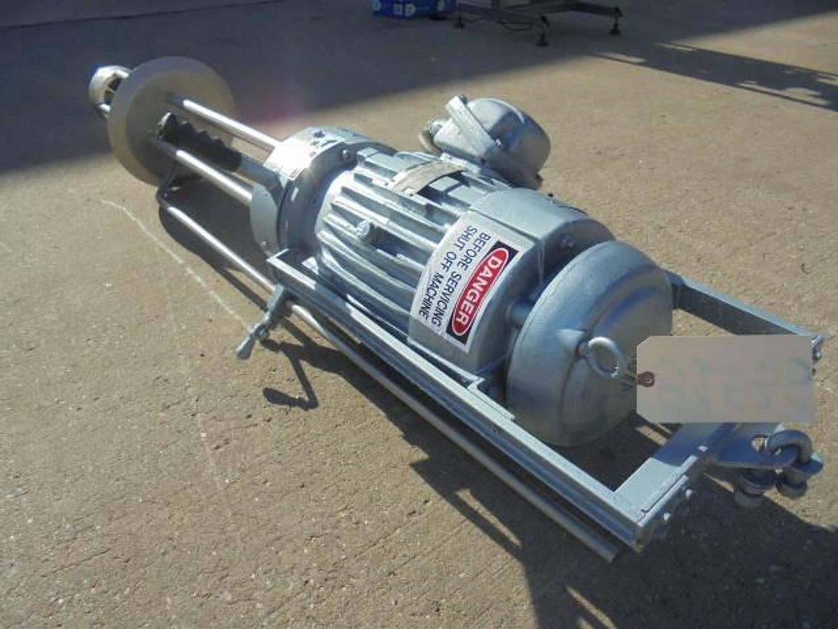 Used Arde Barinco 7.5 HP “Drop In” Homogenizing Mixer, Explosion Proof