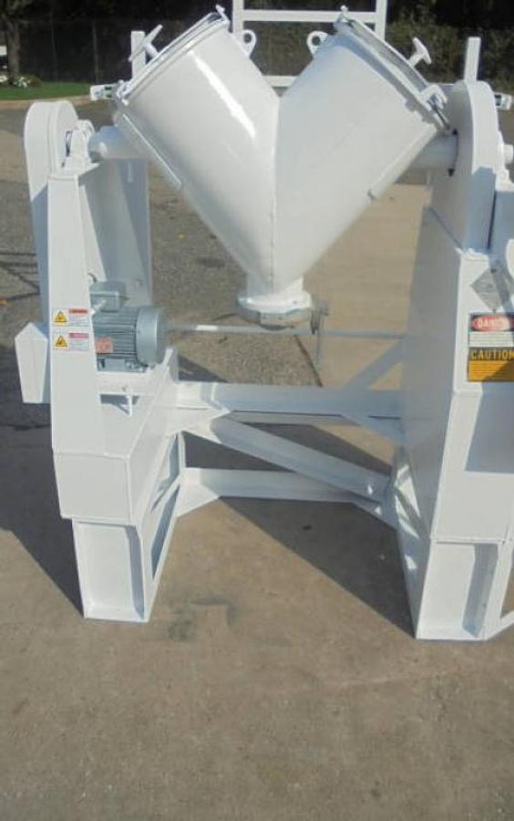 Used 2 Cu. Ft. Patterson Kelley Stainless “Liquid Solids” V Blender