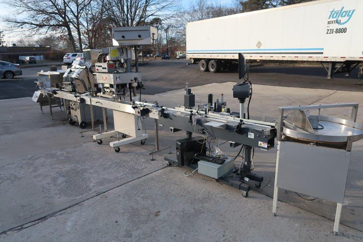 Used Complete Tablet/Capsule Bottling lines, up to 60 Bottles Per Minute