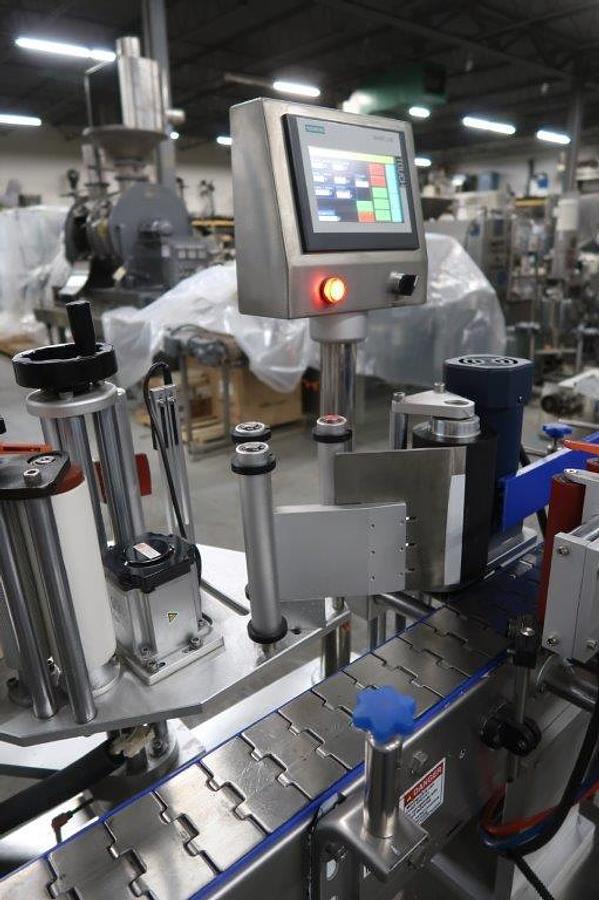 Used King Automatic Spot/Wraparound Pressure Sensitive Labeler