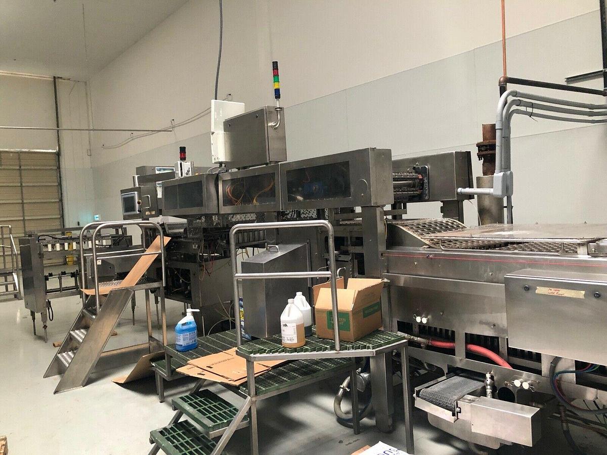 Used Vita Line 8 Wide Ice Cream Bar Machine, Refurbished