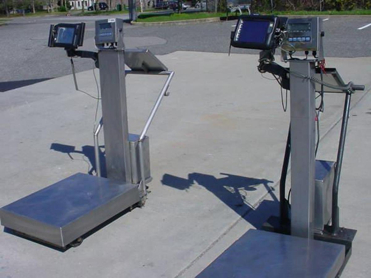 Used Gse Model 350 Digital Scales, Portable (2)