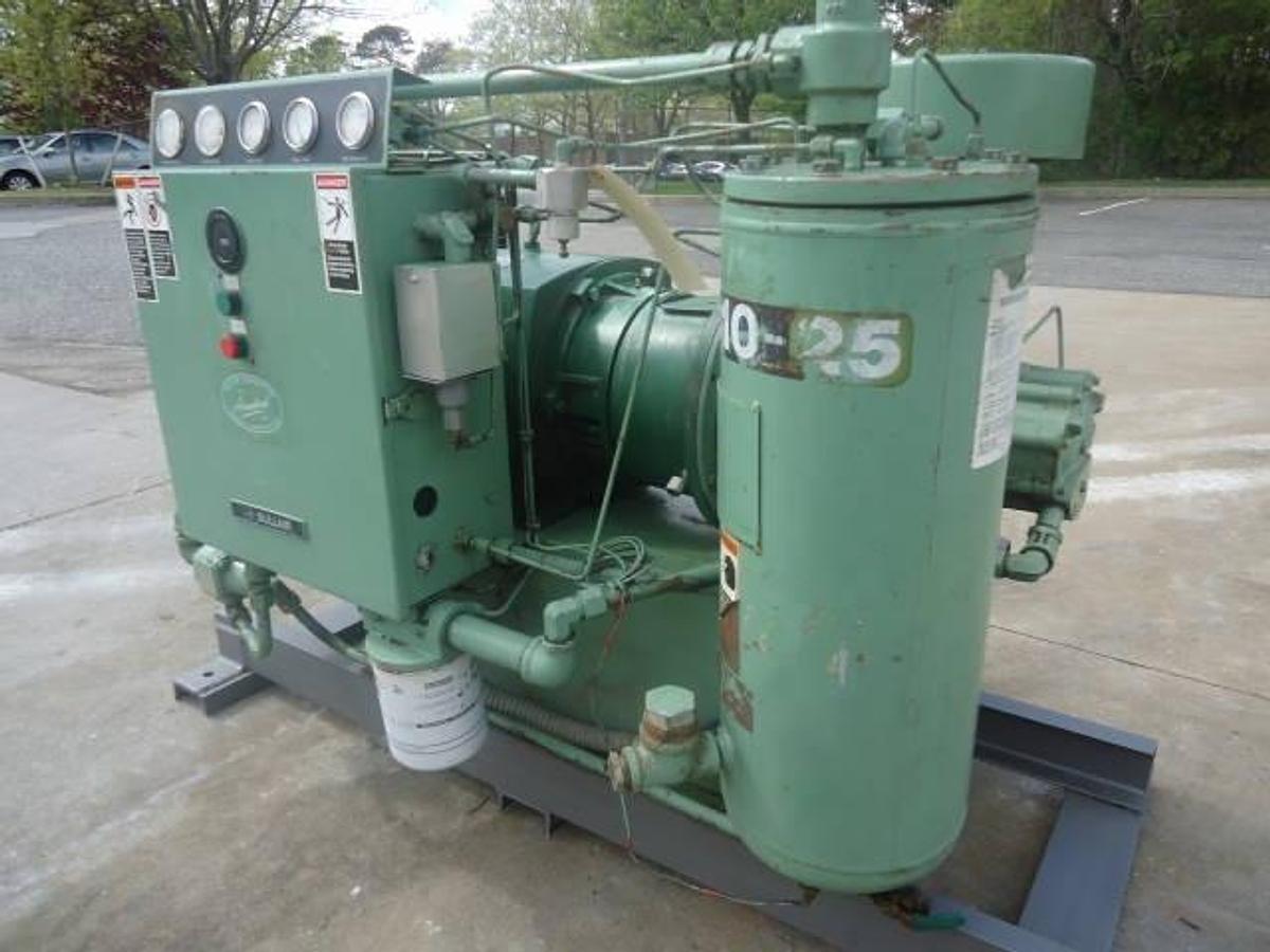 Used Sullair 10-25 Ac/Ac Air Compressor, 25 Hp