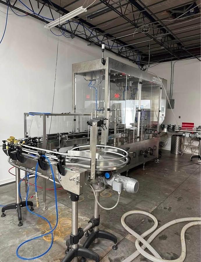 Used GAI Prospero Automatic Monoblock Bottling Line