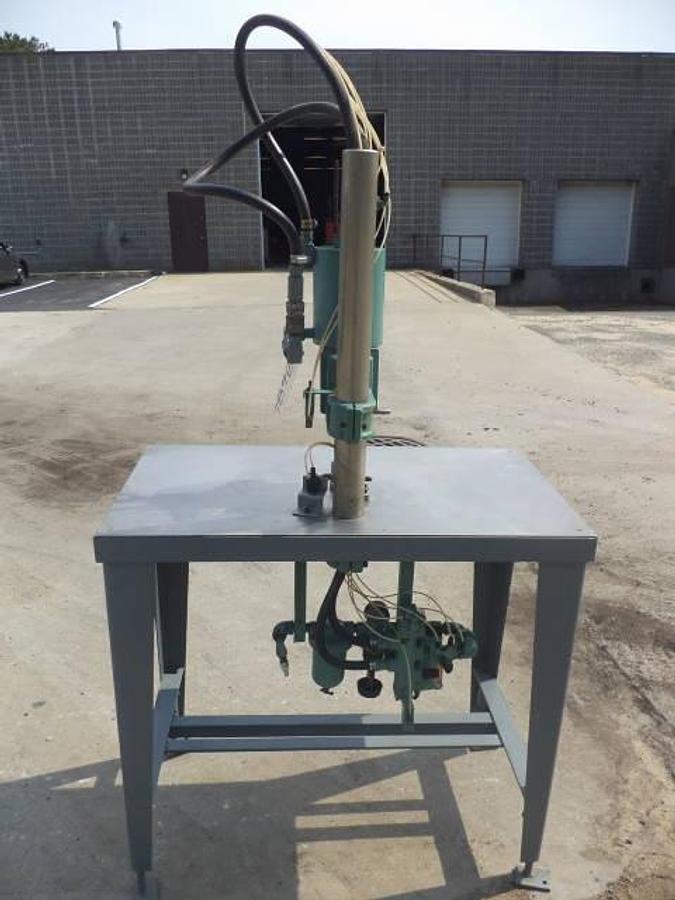 Used JG Bench Top Air Operated Crimper