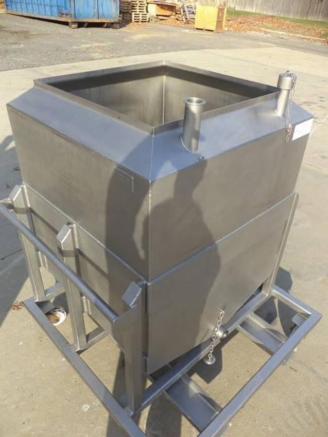 Used 200 Gallon C-Mayo Stainless Steel Portable Tote