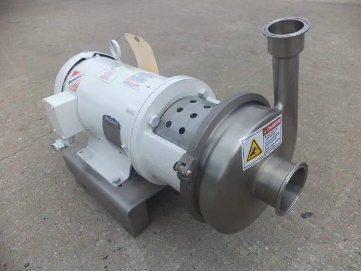 Used APV 3 In. X 2 In. Stainless Steel Sanitary Centrifugal Pump