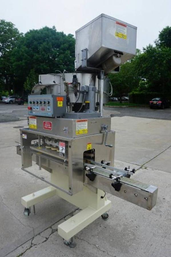 Used Kaps All A6 Six Spindle Screw Capper, 36 In. Diameter Feed Bowl