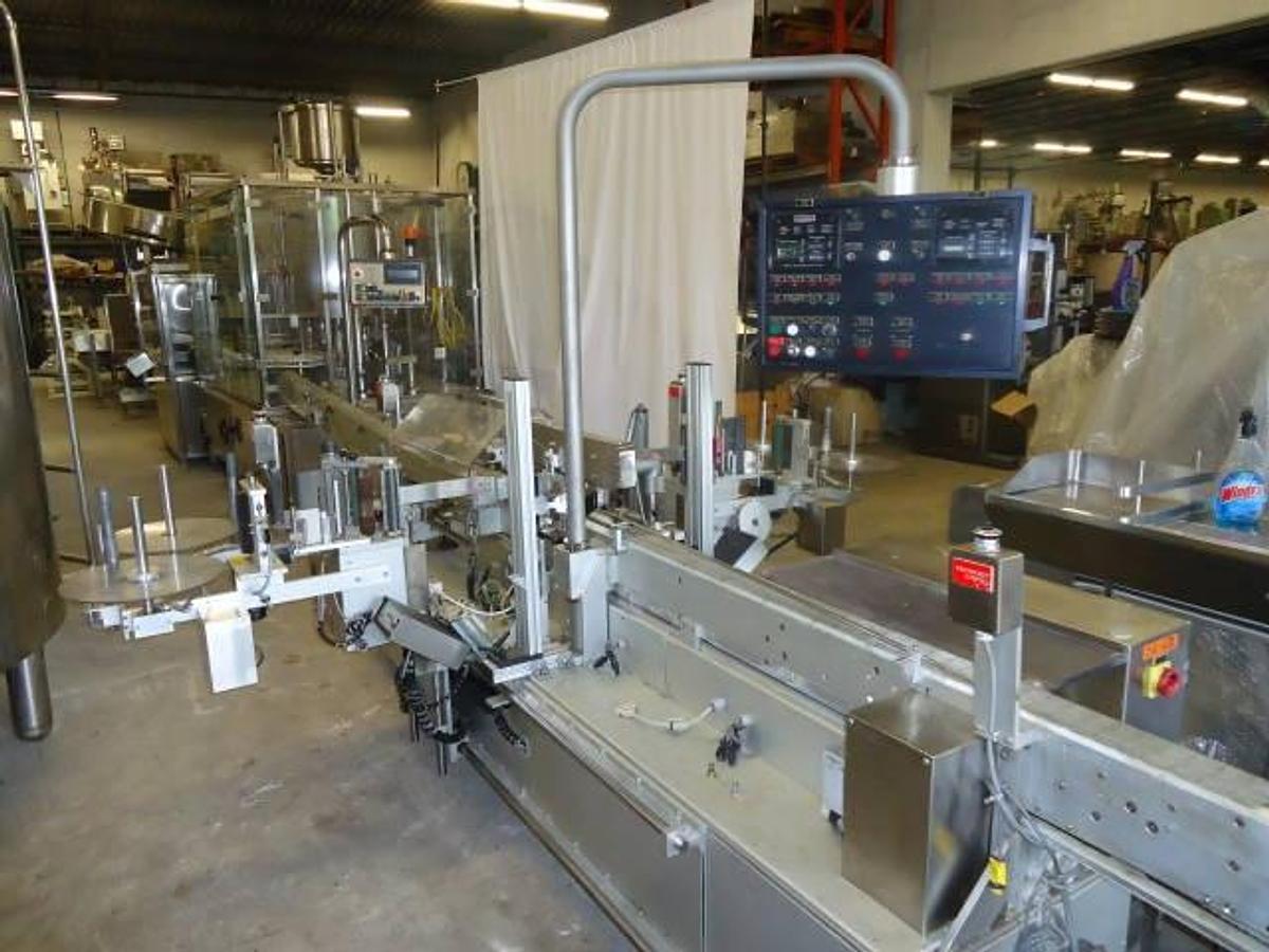 Used Ima/Farmomac Monobloc Filling Line, 300 Per Minute