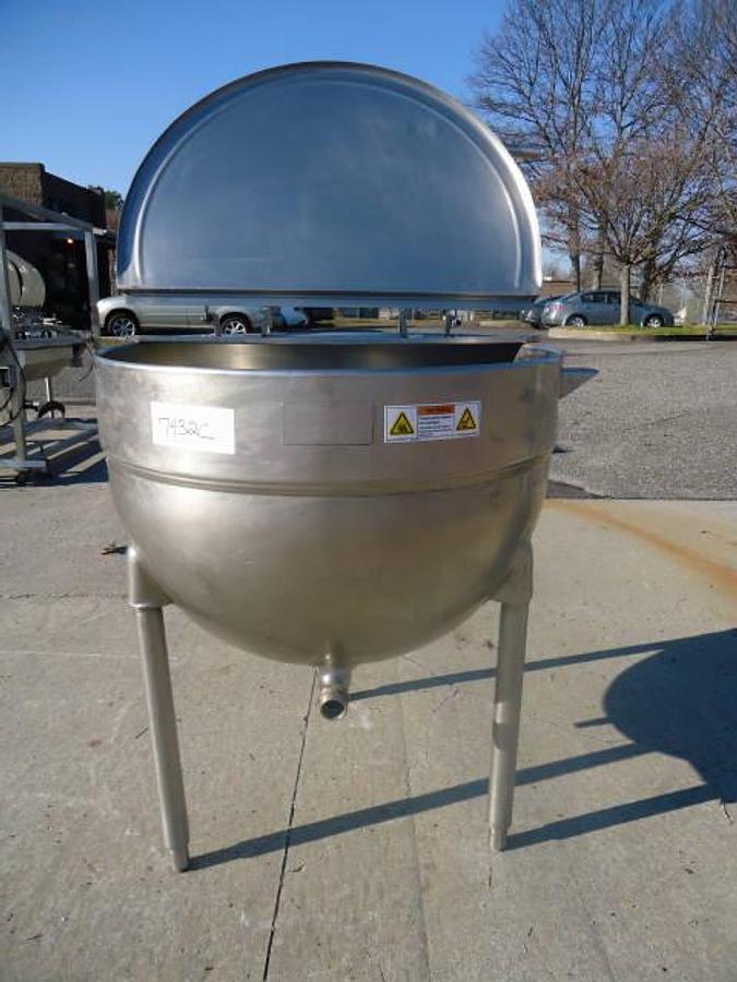 Used 60 Gallon Legion Stainless Kettle, 40 Psi Jacket