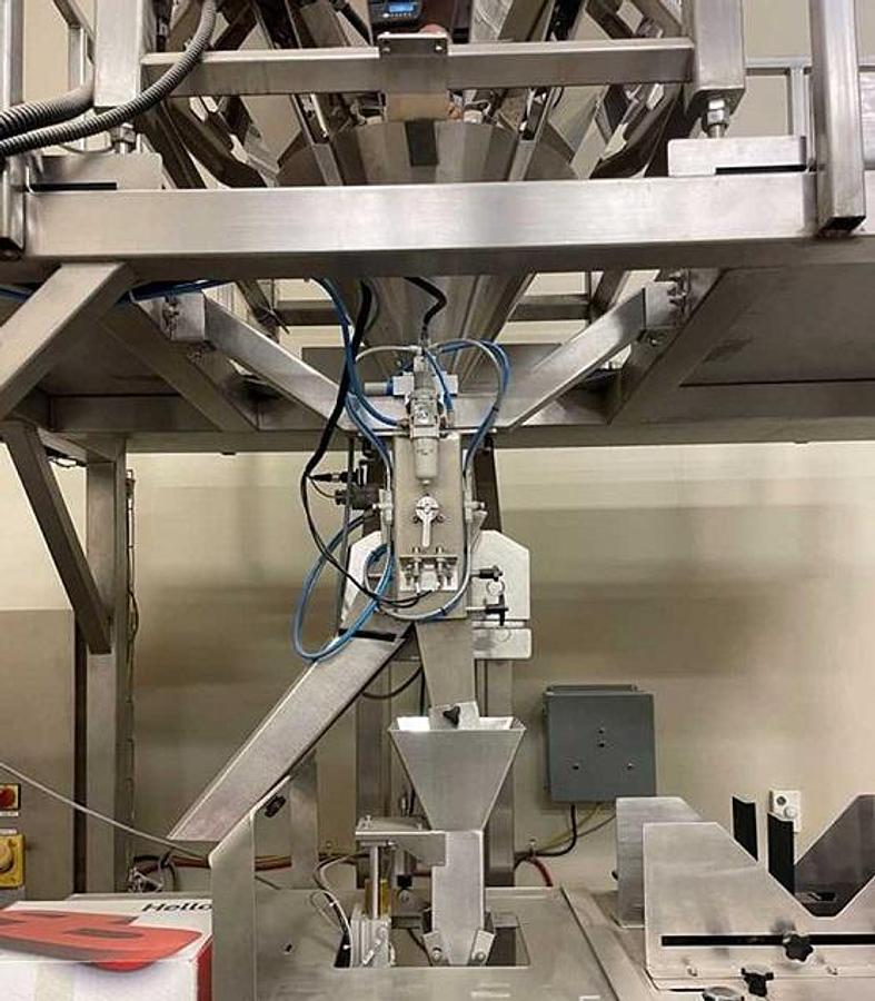 Used WeighPack PrimoCombi Multi-Head Filler/Bagging System
