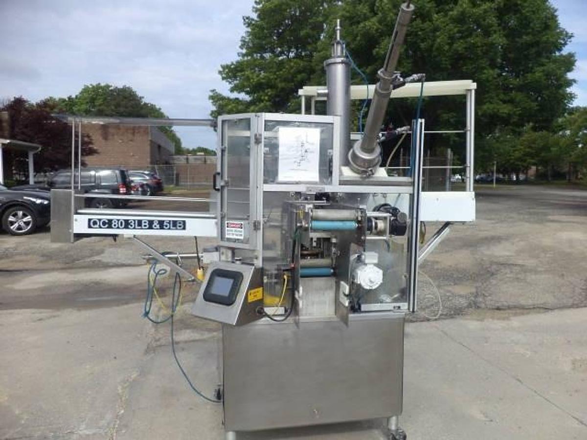 Used Holmatic QC-80 Rotary Cup Filler/Sealer/Overcapper, 6 In. Diameter Tooling