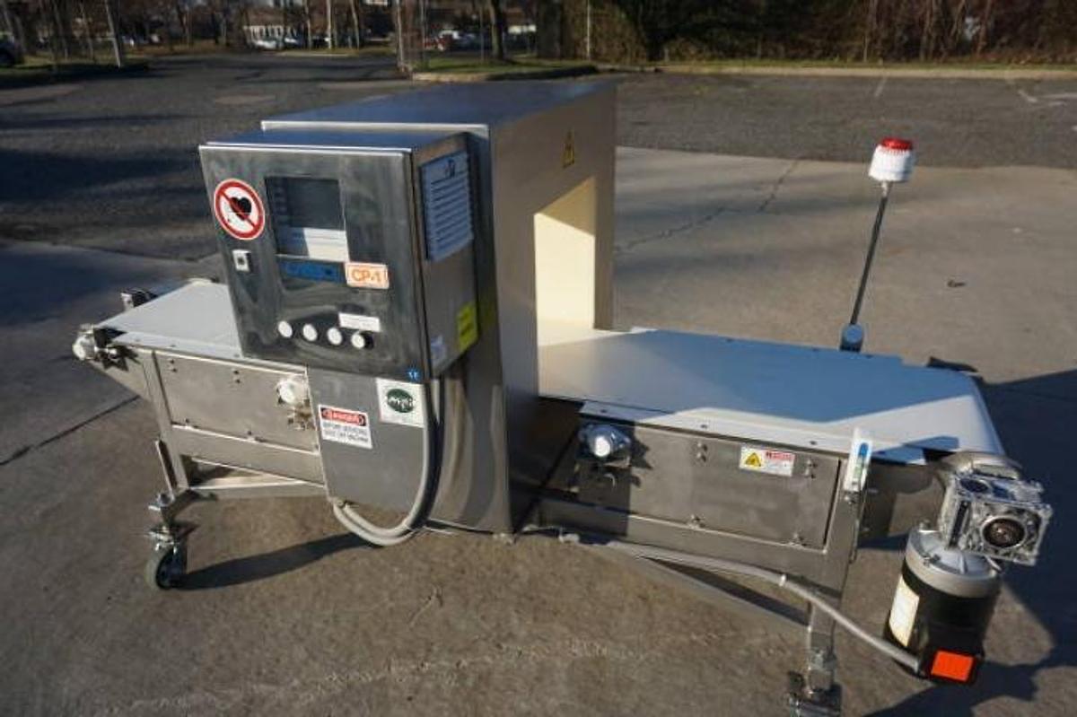 Used Cassel “Shark 2” Stainless Steel Metal Detector,18 In. Wide X 16 In. High Aperture