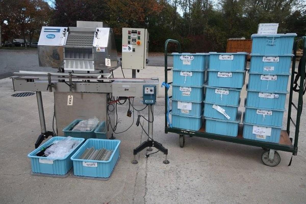 Used King Tablet and Capsule Bottling line, Complete