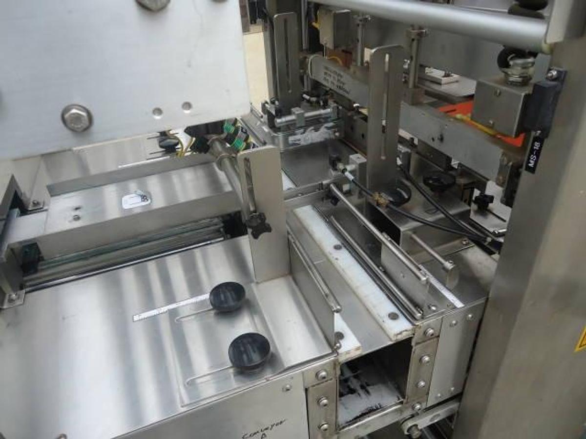 Used Api Duratech 2000 Stainless Steel Shrink Film Bundler, 100 Per Minute