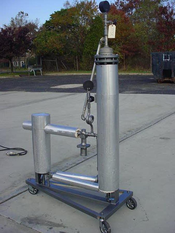 Used Stephan Vertical Heat Exchanger, Portable