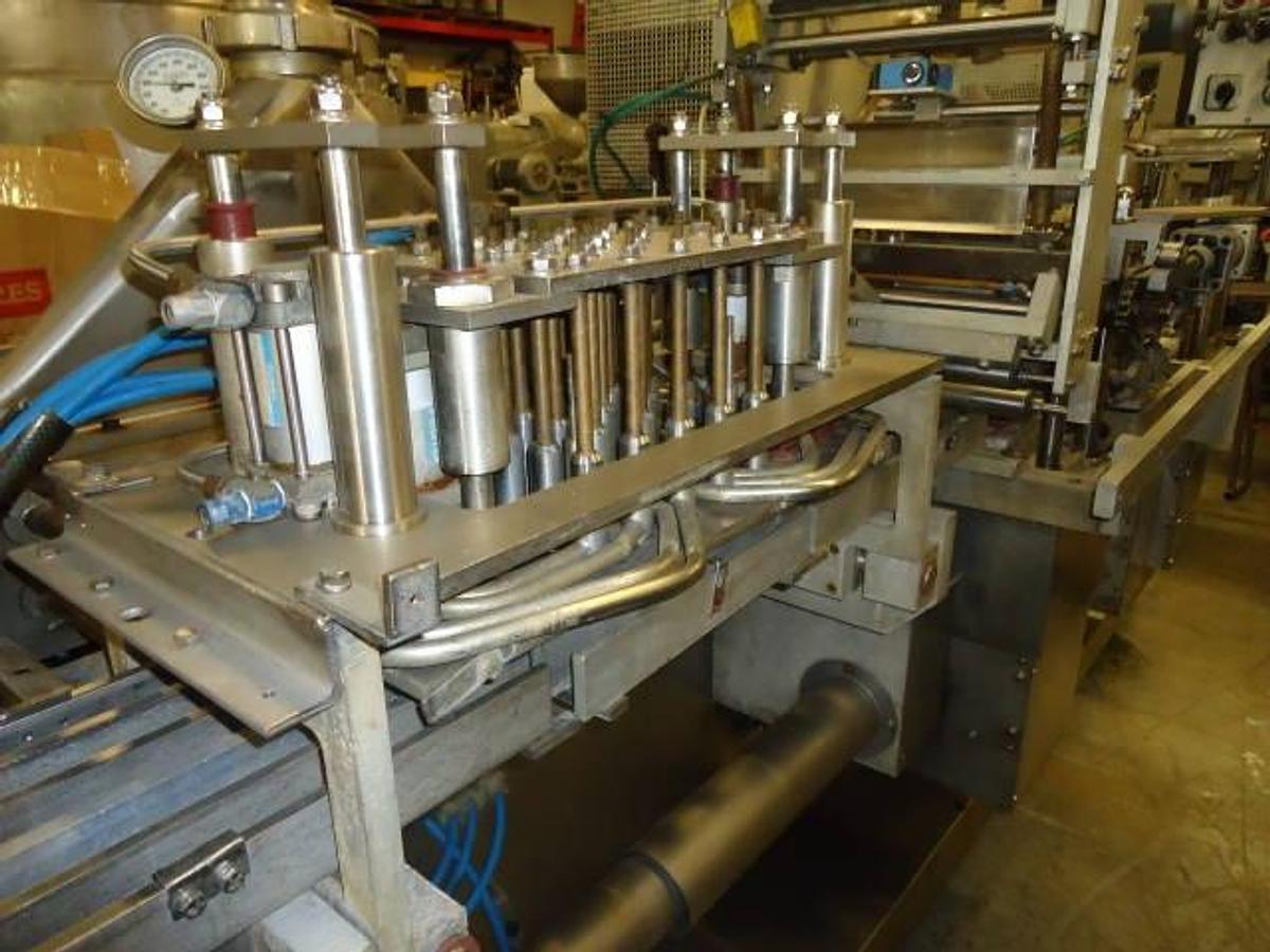 Used Hassia Thl 24-28 Thermoform Fill-Portion Pack-Seal Machine For Condiments
