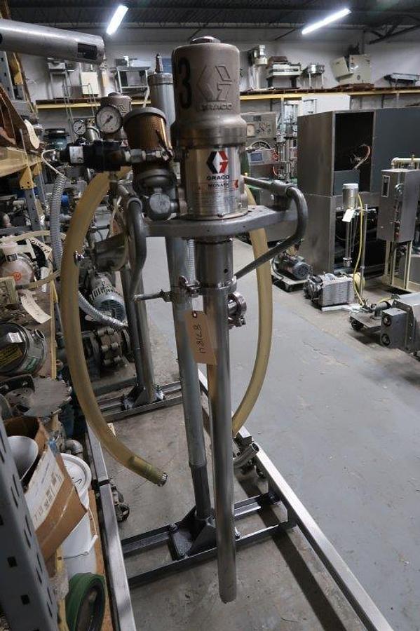 Used Graco Monark Air Powered Drum Pump, Portable