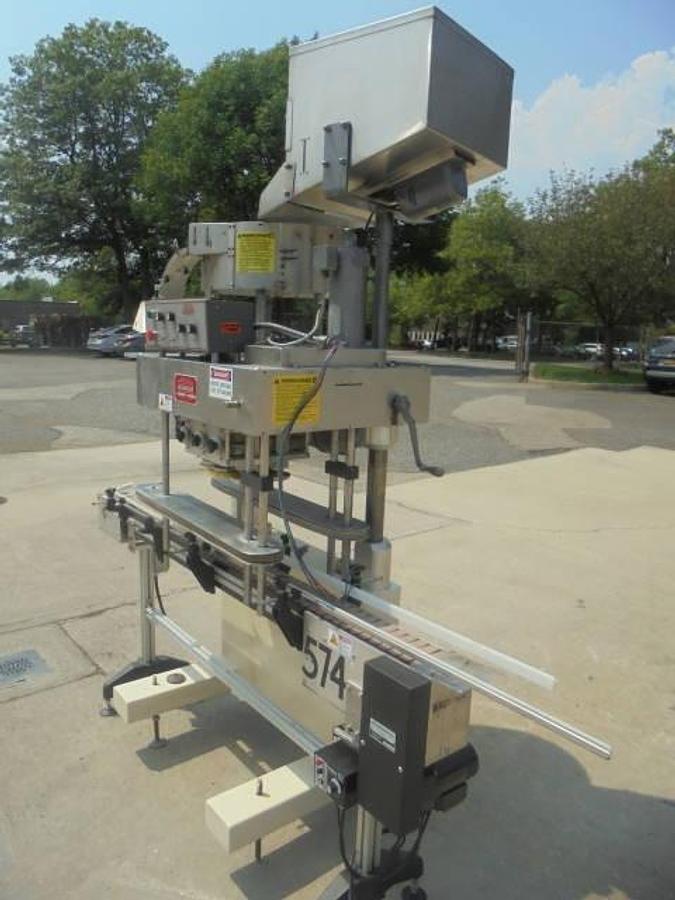 Used KAPS-ALL A6 Six  Spindle Capper, 150 Per Minute